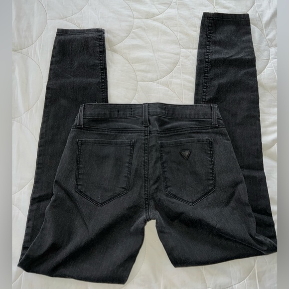 Guess - power skinny low black jeans - 26 regular - Picture 7 of 10